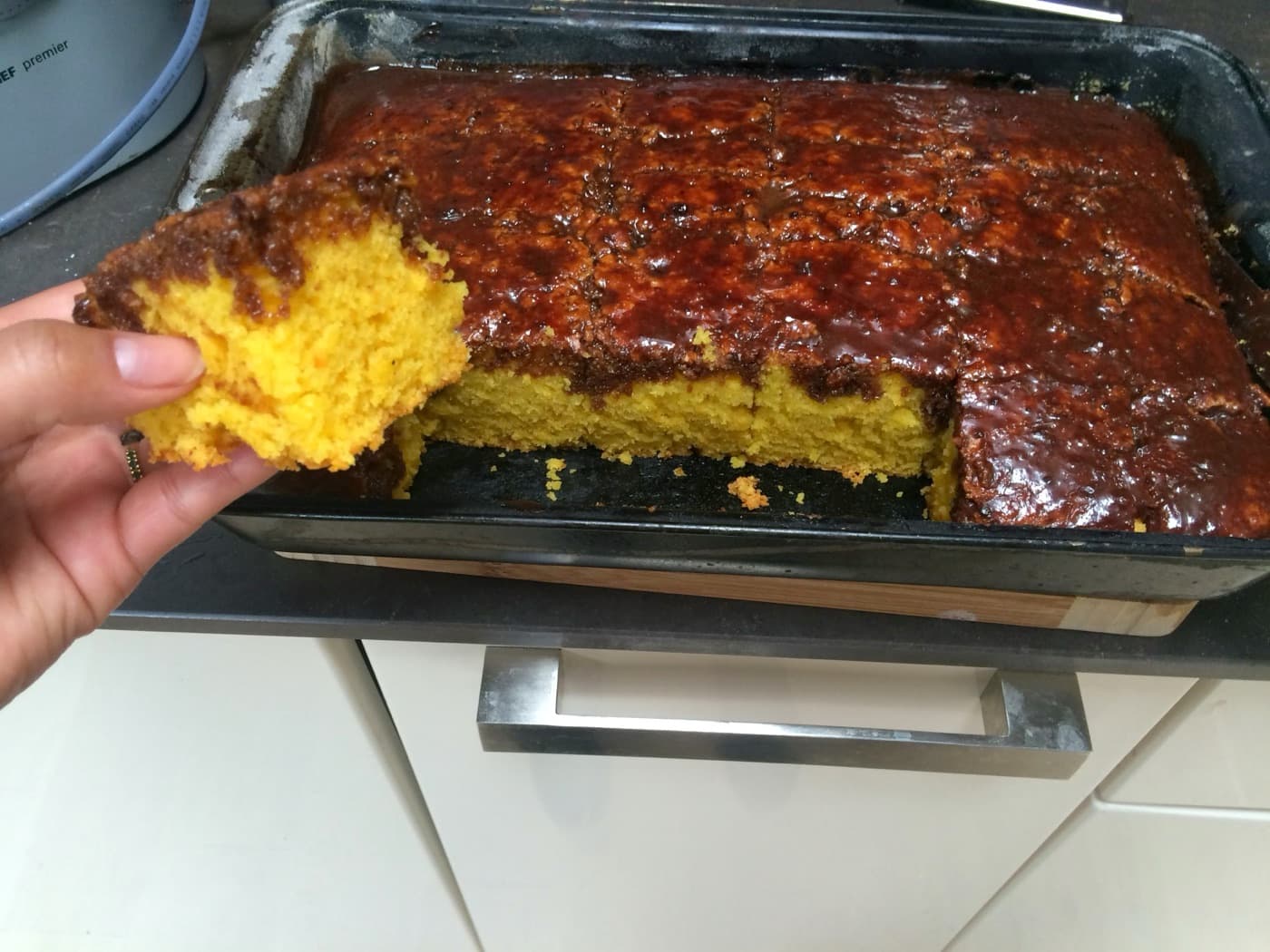 Brazilian carrot cake