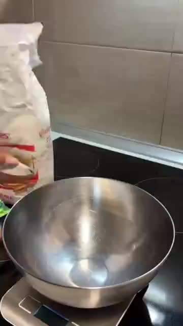 A brownie made fresh in the kitchen