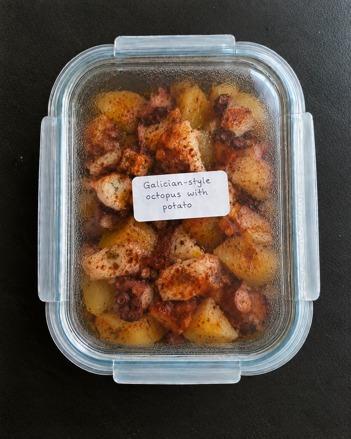 Galician-style octopus with potato